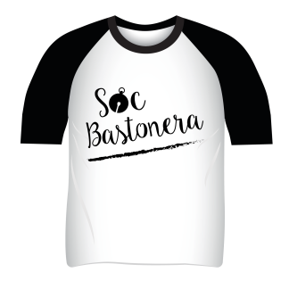 Samarreta Soc Bastoner/a amb mànigues de colors